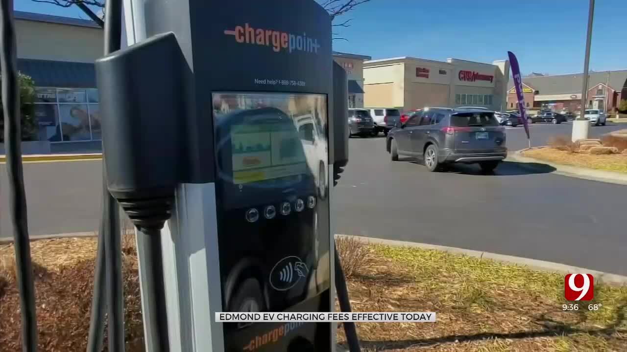 New Fee For Edmond Electric Vehicle Charging Stations