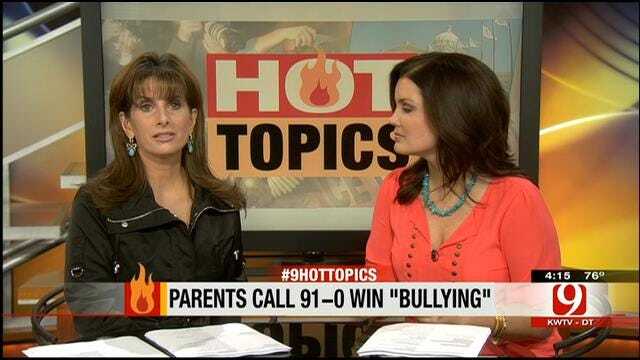 Hot Topics: Parents Call 91-0 Win 'Bullying'