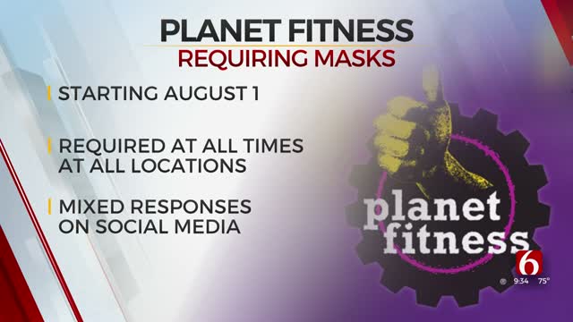 Planet Fitness Mandates Masks In Its Gyms Nationwide