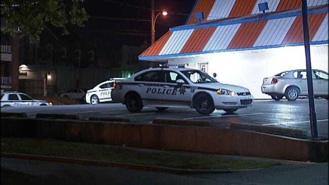 WEB EXTRA: Video From Scene Of Tulsa Whataburger Robbery