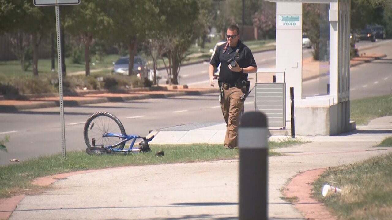 Bicyclist Dies After Being Hit By Car In Tulsa, Police Say