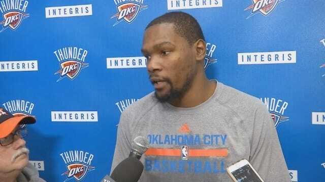 Kevin Durant Preview Thunder-Warriors