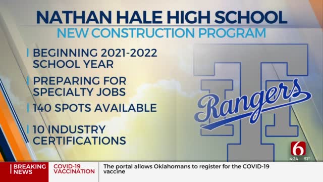 Tulsa High School To Offer New Construction Program For Students