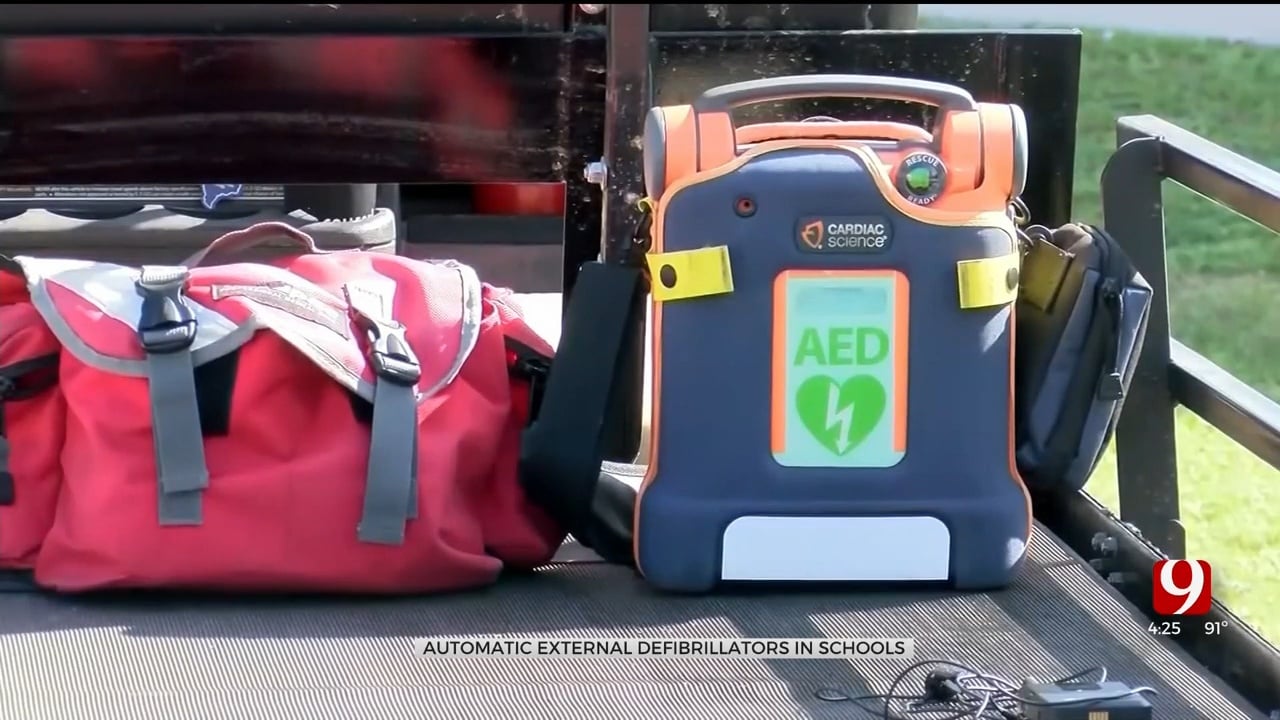 Medical Minute: Automatic External Defibrillators In Schools