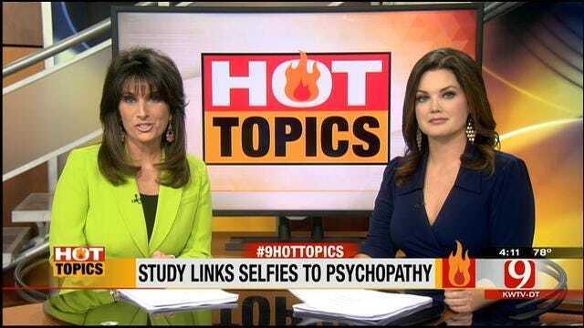 HOT TOPICS: Study Links Selfies To Psychopathy