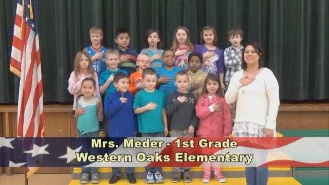 Mrs. Meder's 1st Grade Class At Western Oaks Elementary