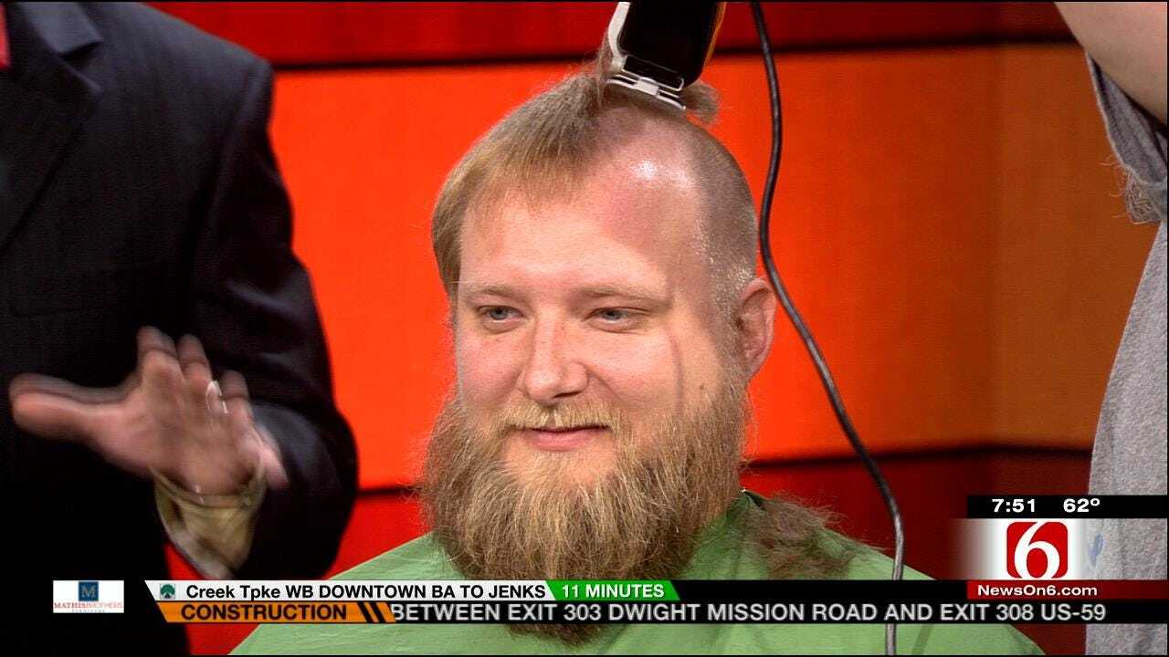 OSU Med Student Shaves Head For Cancer Fundraiser On 6 In The Morning