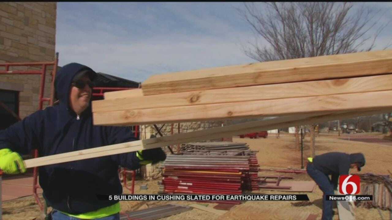 5.0 Cushing Quake Damage Still Affecting Community