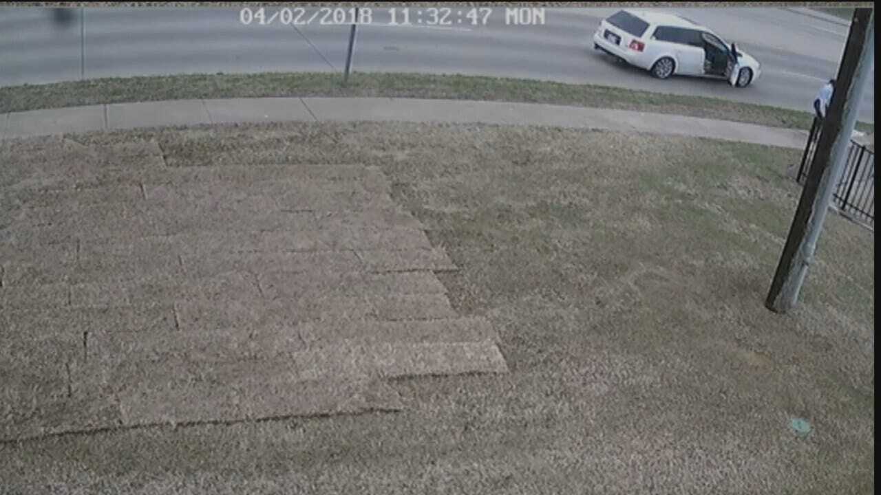 WEB EXTRA: Owasso Police Release Trash Container Theft Surveillance Video