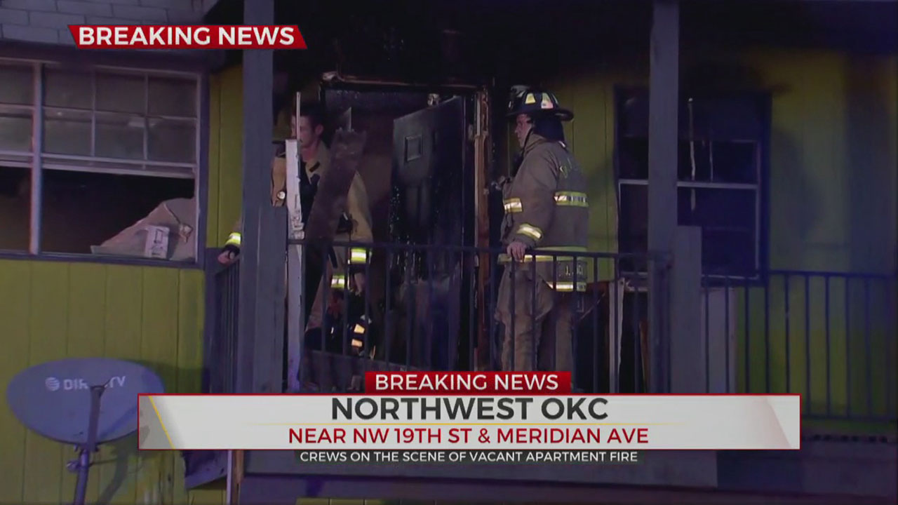 Firefighters Knock Down Fire At Vacant Apartment In NW OKC 