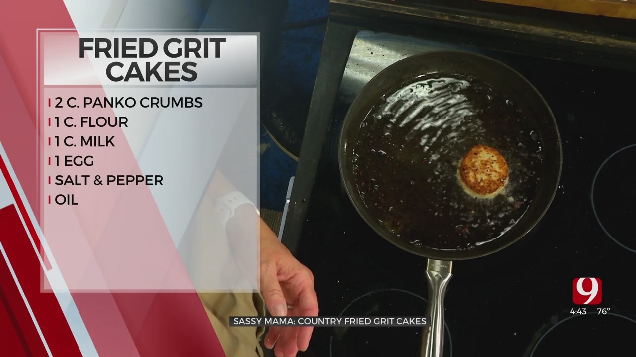 Sassy Mama: Country Fried Grit Cakes Part 2