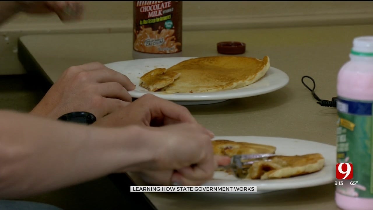 Claremore Youths Learn State Government And Bacon Pancakes