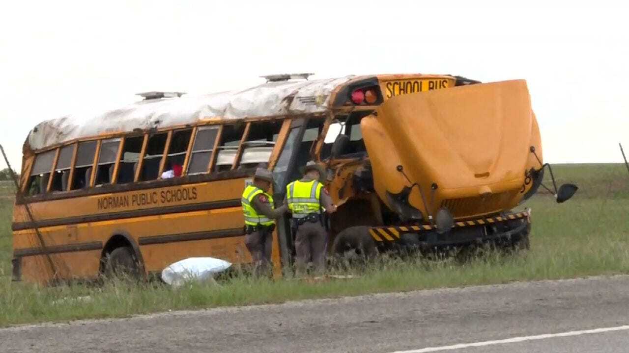 Officials Release Report On Norman Bus Crash