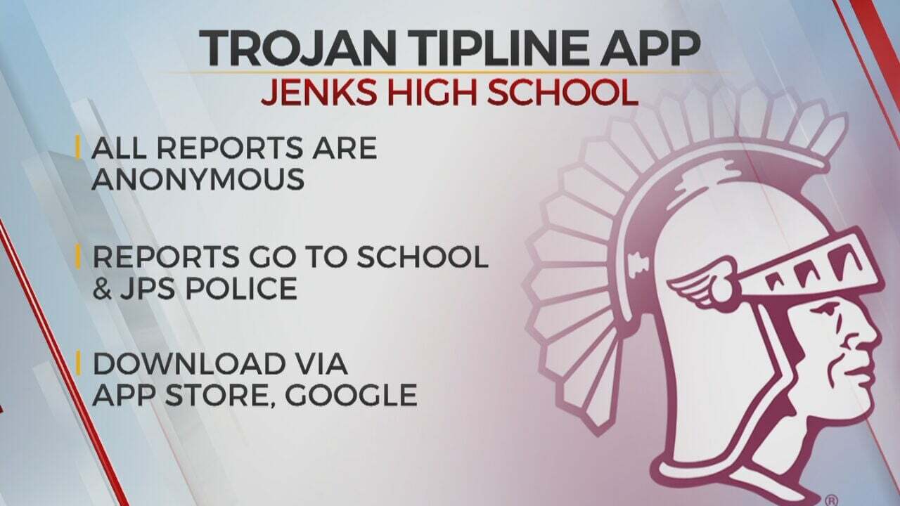 New Phone App Allows Jenks Students, Parents To Submit Concerns, Report Suspicious Activity