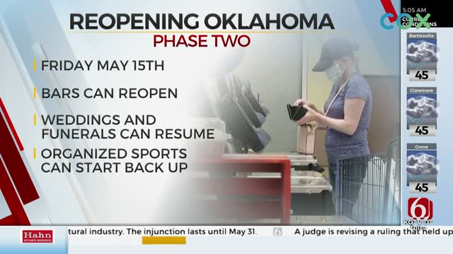 Oklahoma Ready For Phase 2 Of Reopening, Gov. Stitt Says