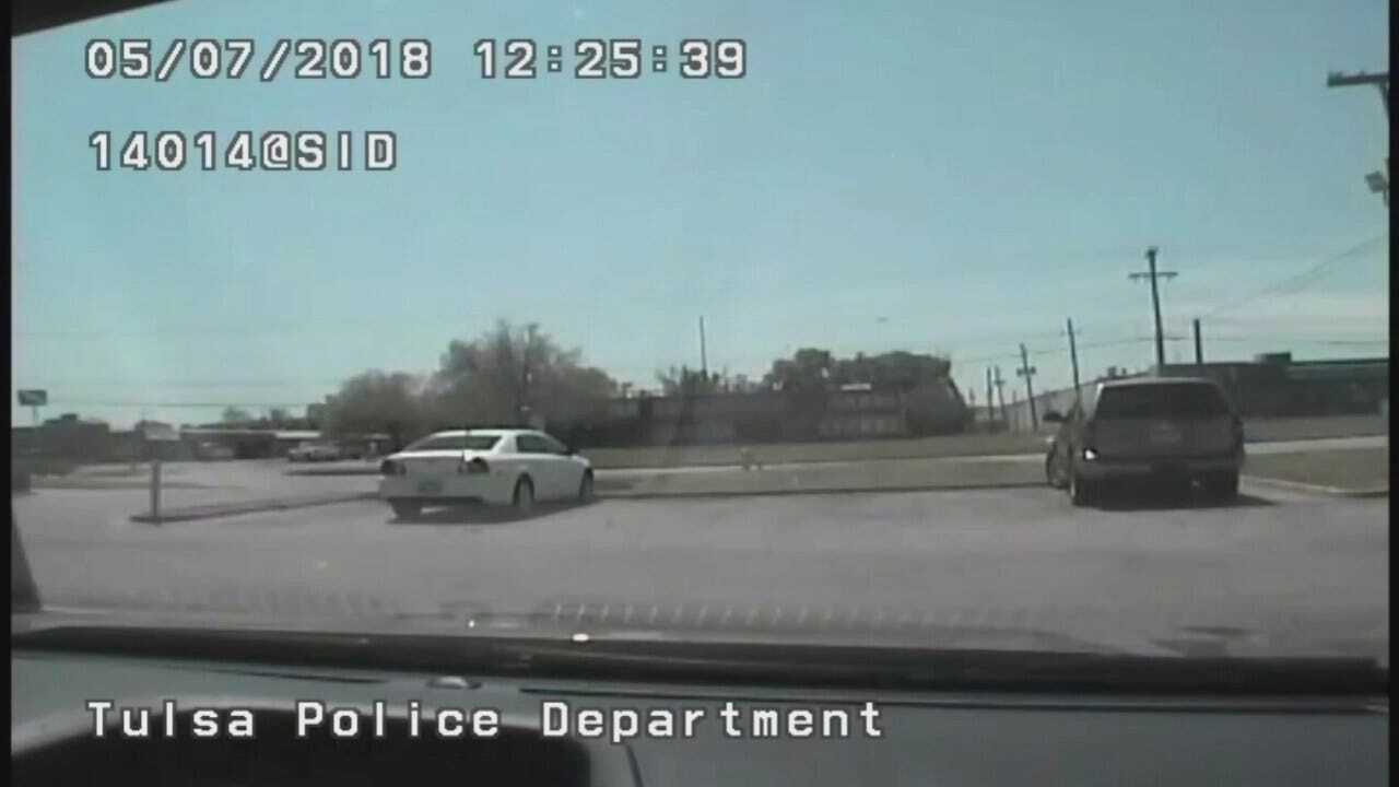 WEB EXTRA: Dashcam Video Of Tulsa Officer-Involved Shooting