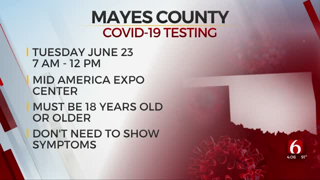 Mayes County Health Department Offers Drive-Thru COVID-19 Testing 