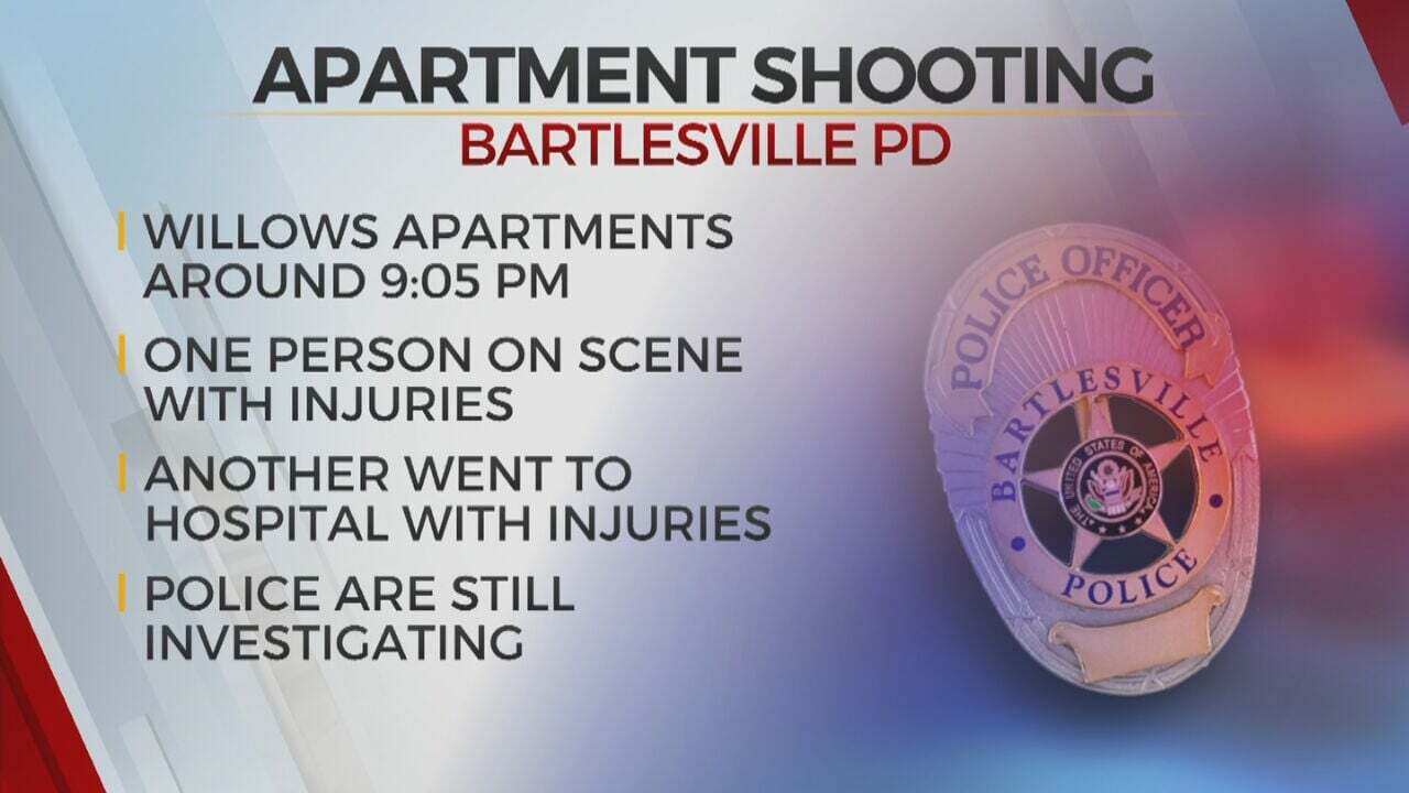 2 Injured In Shooting At Bartlesville Apartment Complex