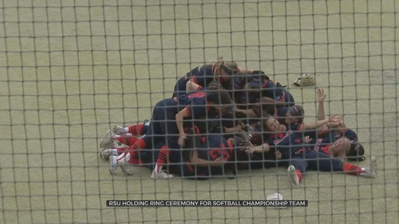 Rogers State University To Hold Ring Ceremony For National Champion Softball Team 