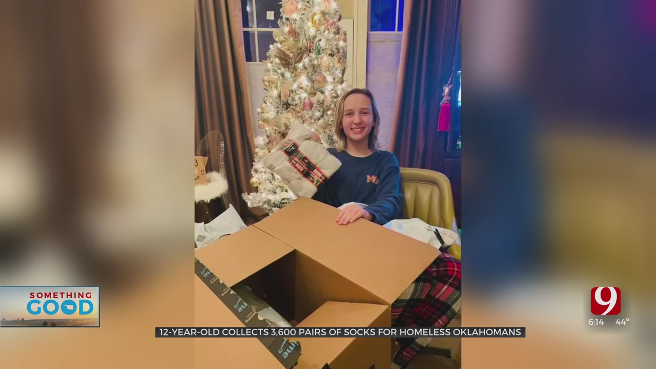 Something Good: OKC 12-Year-Old Makes Holidays Warmer For The Homeless