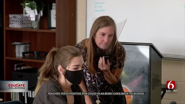 Teacher Tests Positive For COVID-19 As Bixby Returns To School 