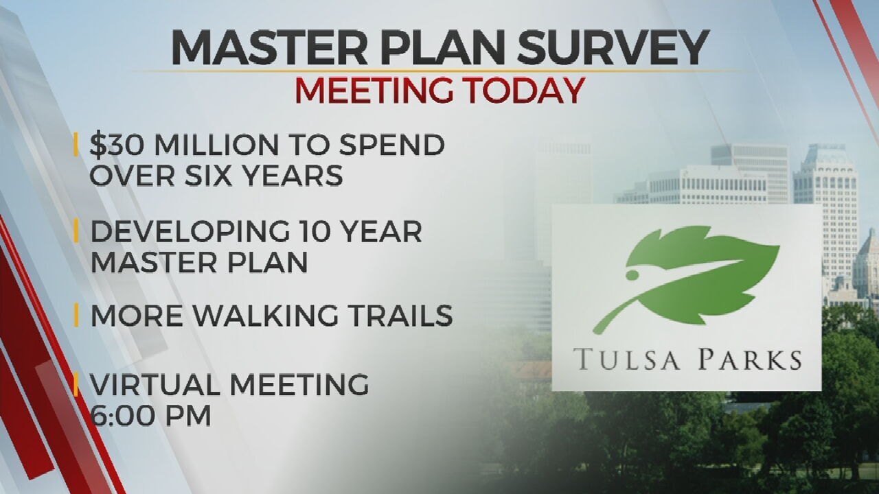 Tulsa Parks Department To Discuss Results of Master Plan Survey At Public Meeting