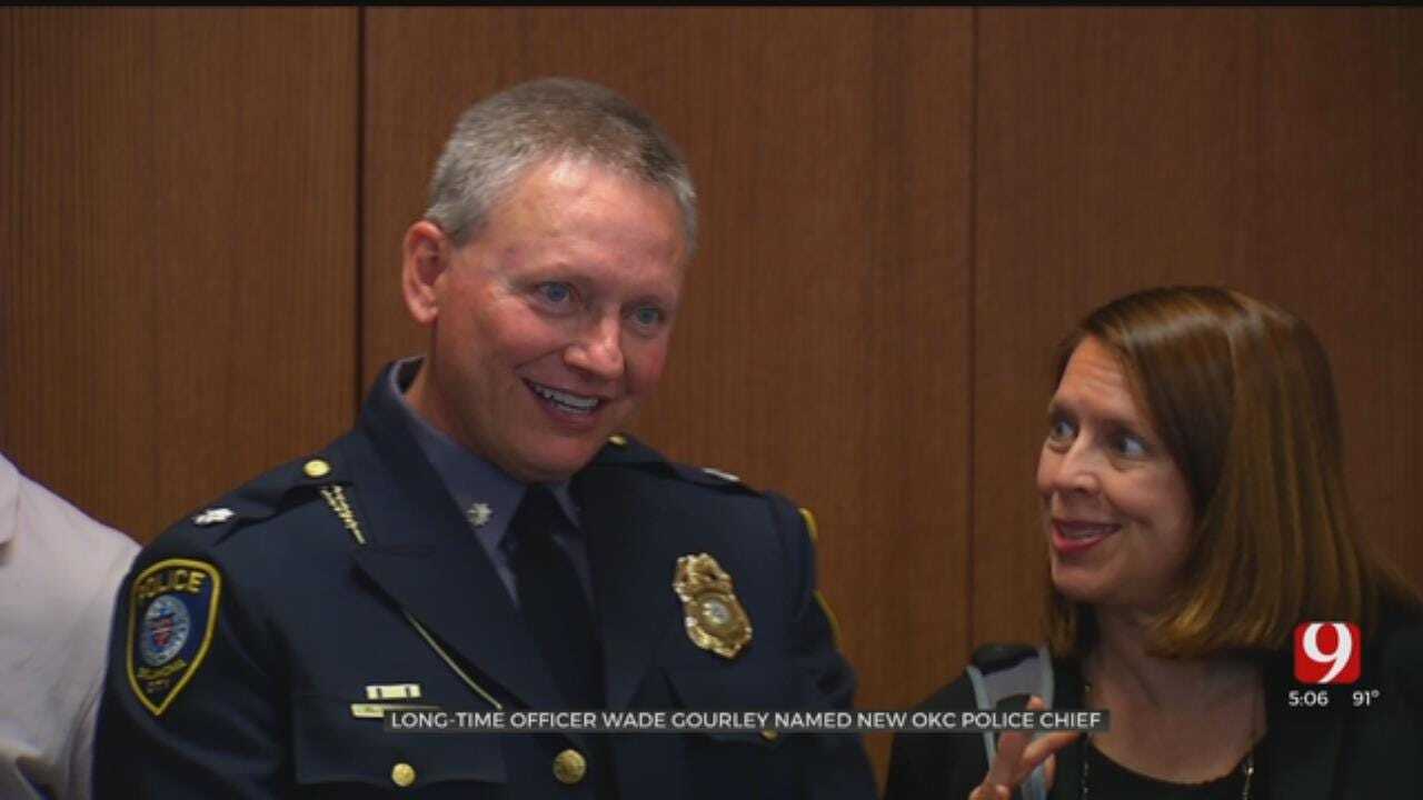 Long-time Officer Wade Gourley Named New OKC Police Chief
