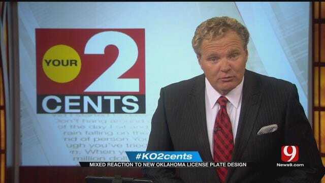 Your 2 Cents: Mixed Reaction To New OK License Plate Design