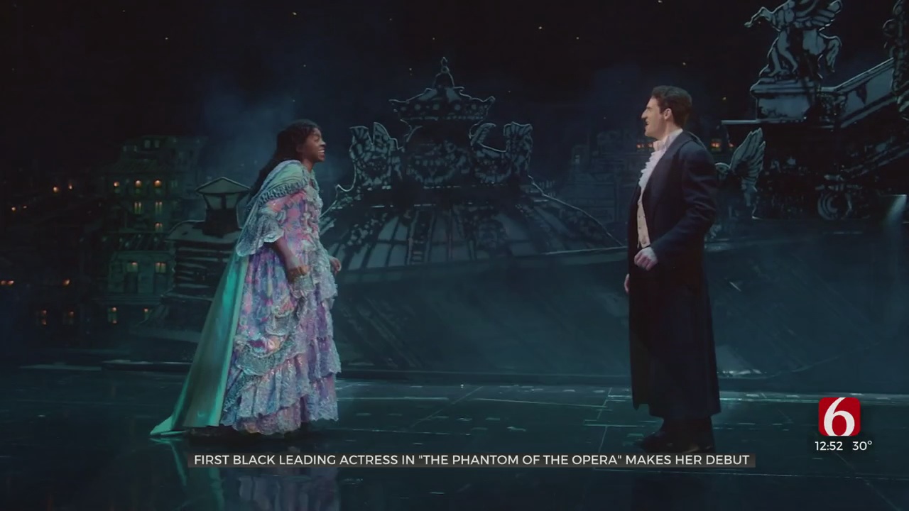 First Black Leading Actress In 'The Phantom Of The Opera' Makes Her Debut