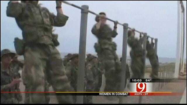 Female Soldiers In OKC React To Pentagon Decision On Women In Combat
