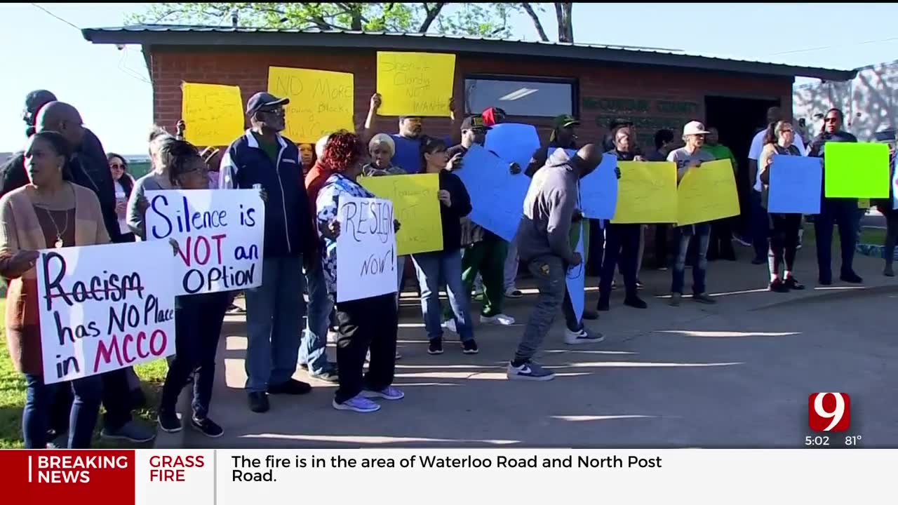 Protestors Call For Resignations For Several McCurtain Co. Officials After Audio Clips Released