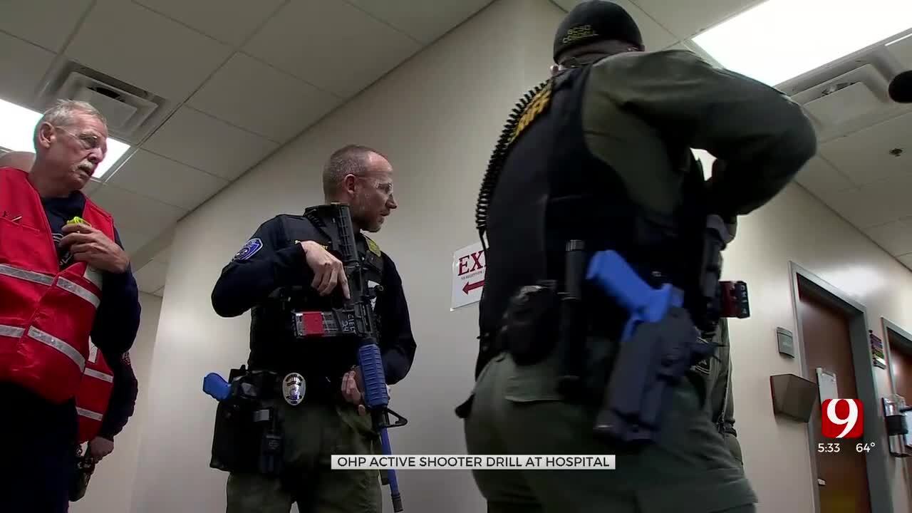 Multiple Agencies Take Part In Active Shooter Drill At Grady Memorial Hospital