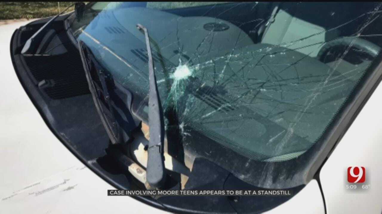 Case Of Moore Teens Recorded Throwing Beer Bottles, Rocks At Cars Remains At Standstill