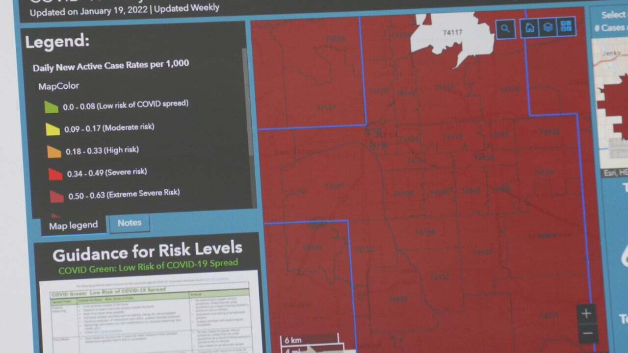 All 42 Zip Codes In Tulsa County In "Extreme Severe Risk III' For COVID-19