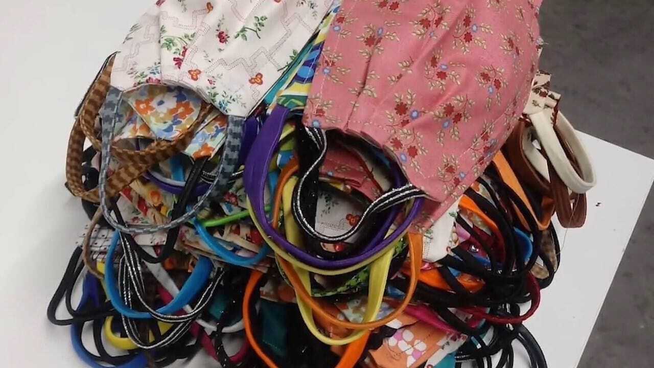 Small Business Makes Face Masks To Help Health Care Workers