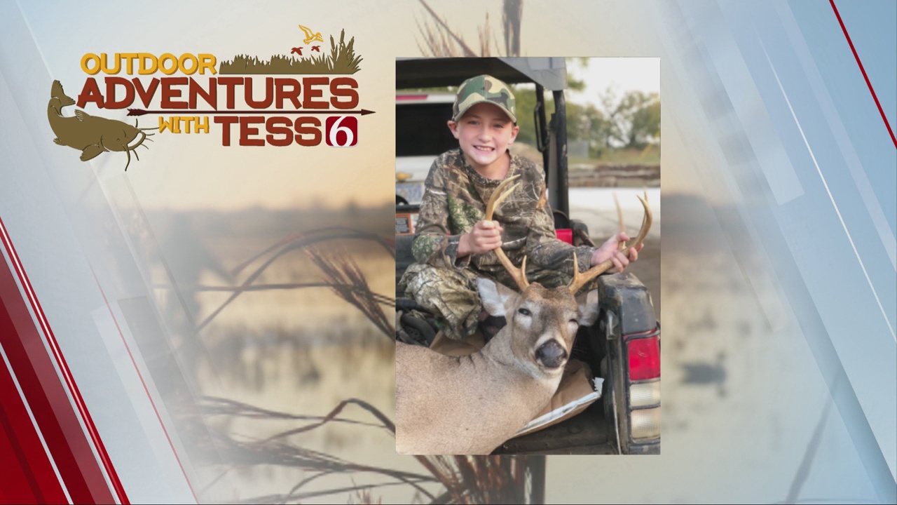 Watch: 9-Year-Old Cade Harvests His First Deer