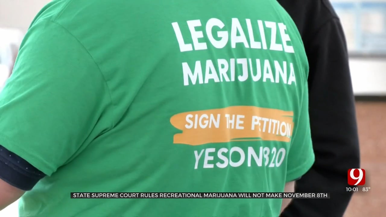 Oklahoma Supreme Court Denies Recreational Marijuana Vote On November Ballot