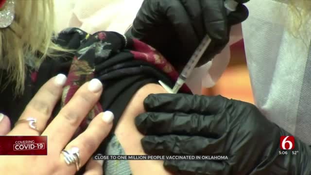OSDH: Almost 1 Million Oklahomans Vaccinated Against COVID-19  
