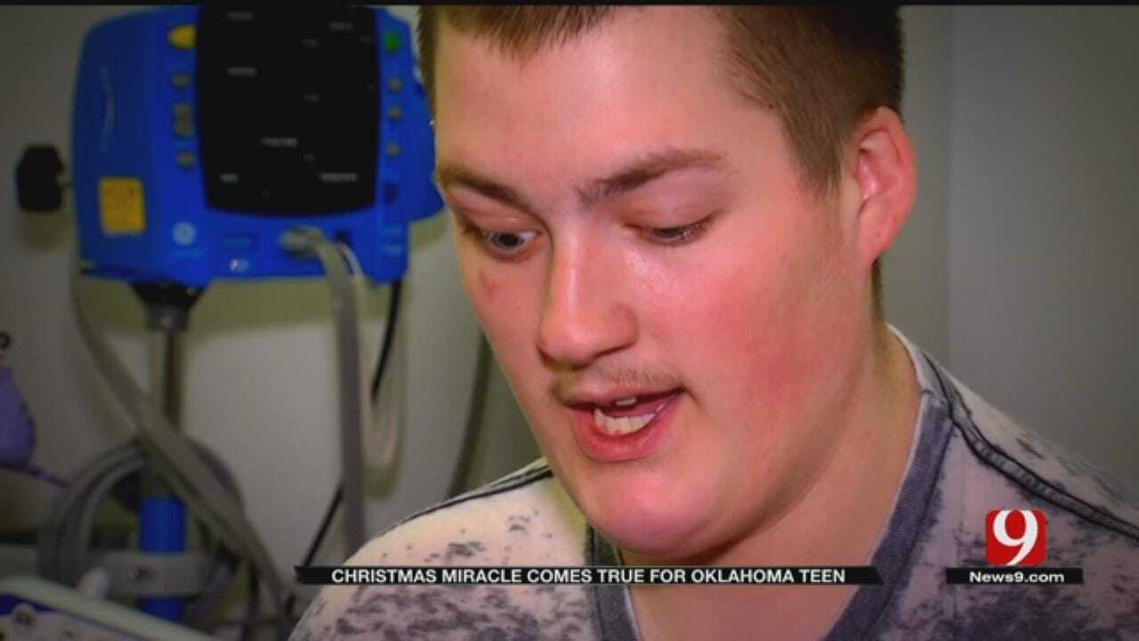 Christmas Miracle Comes True For Oklahoma Teen