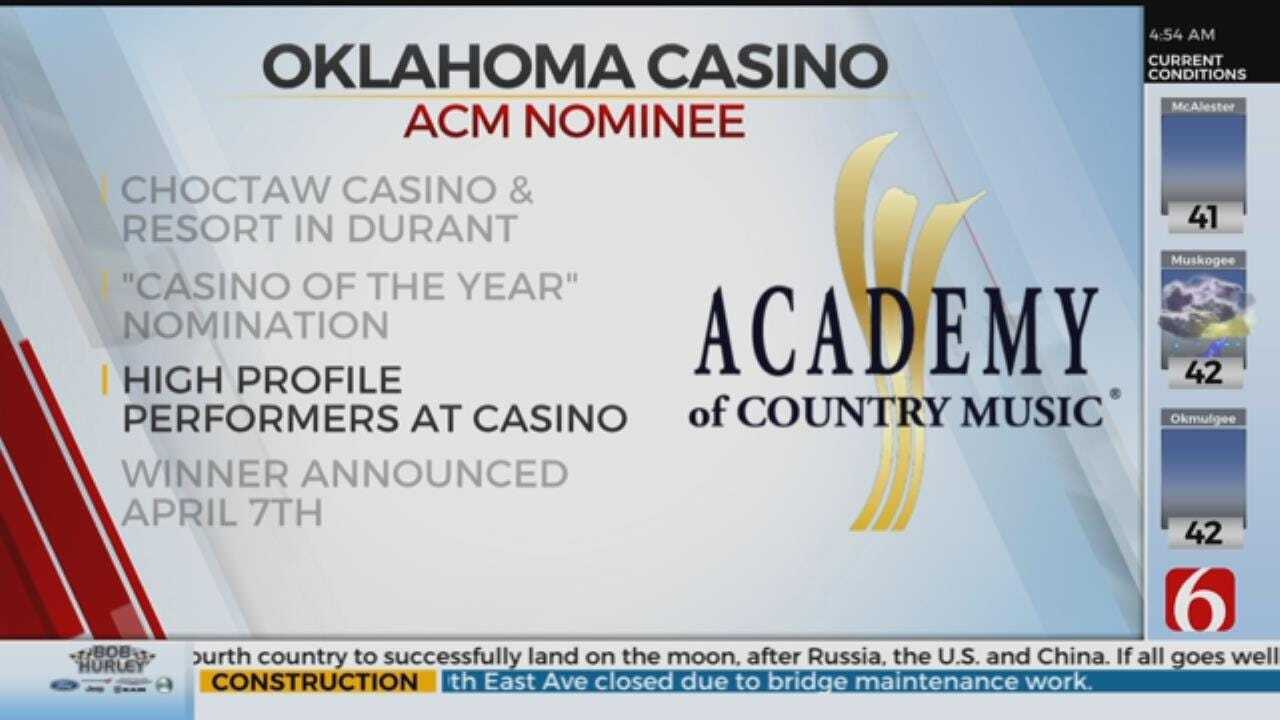 Oklahoma Casino Nominated For Award