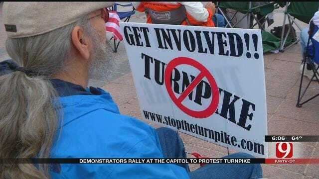 Residents Hold 'Stop The Turnpike' Rally At Capitol