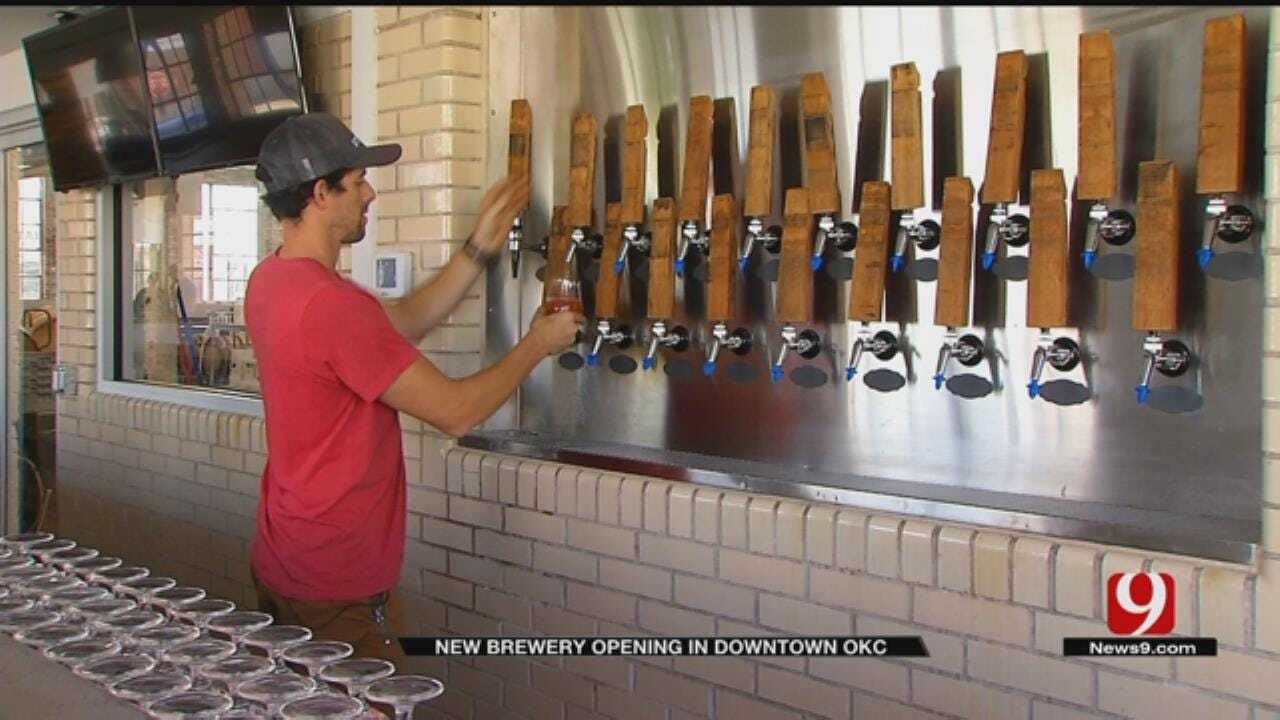Brewery Opens Inside Historic Building In Downtown OKC