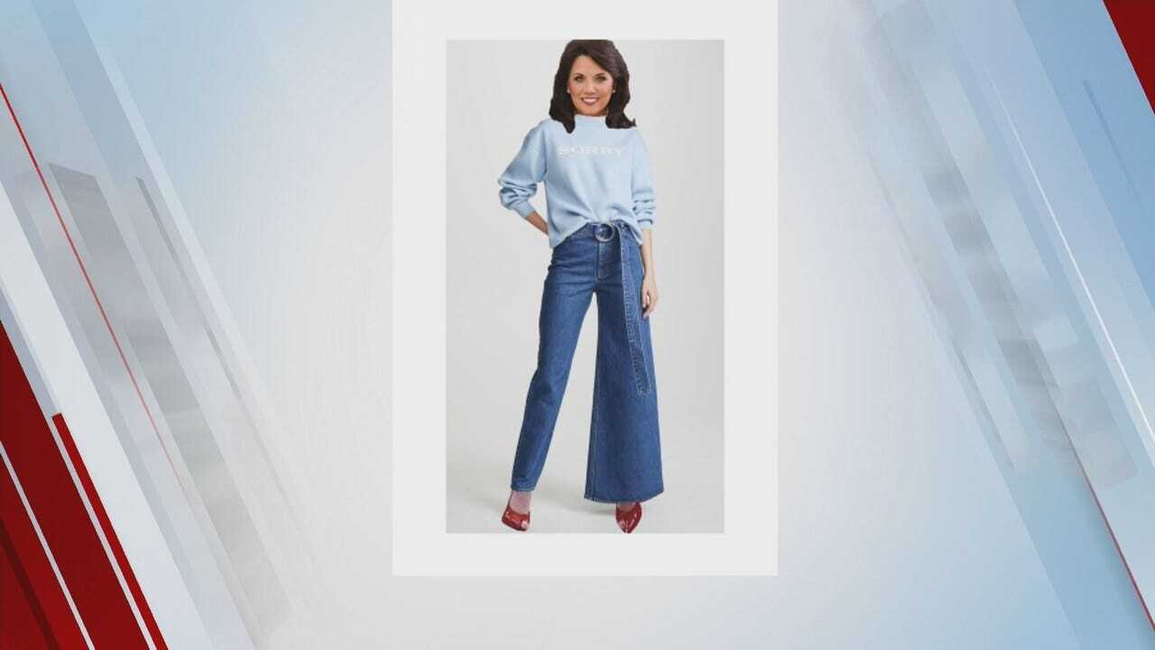 WATCH: News On 6's LeAnne Taylor Tries Out Skinny Wide Jeans