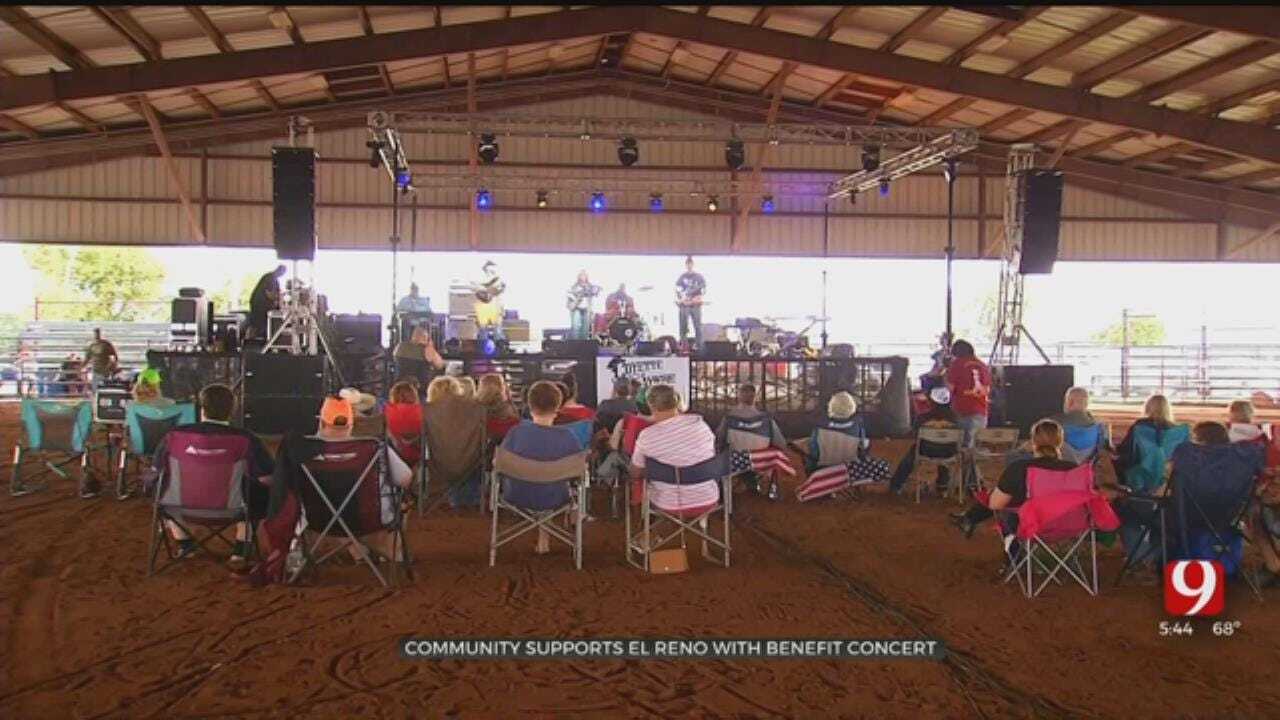El Reno Benefit Concert Continues Despite Storms