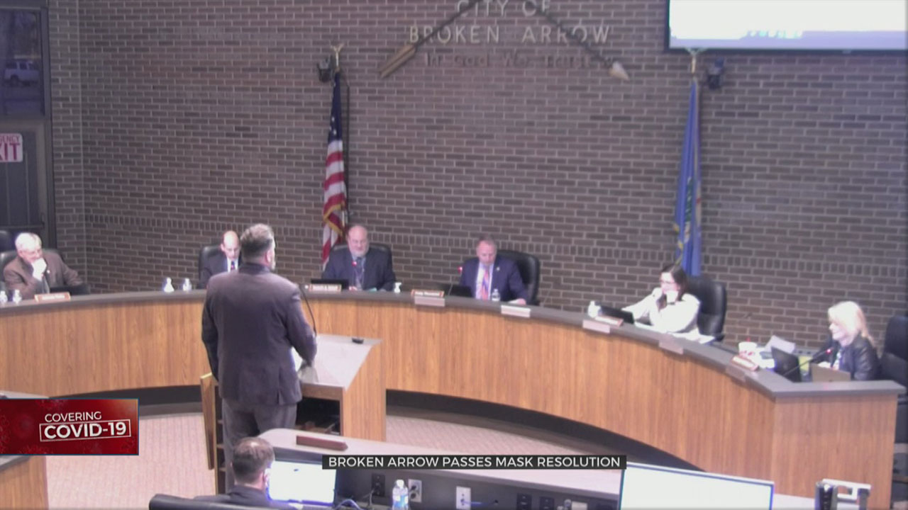Broken Arrow Passes Mask Resolution During Heated Council Meeting 