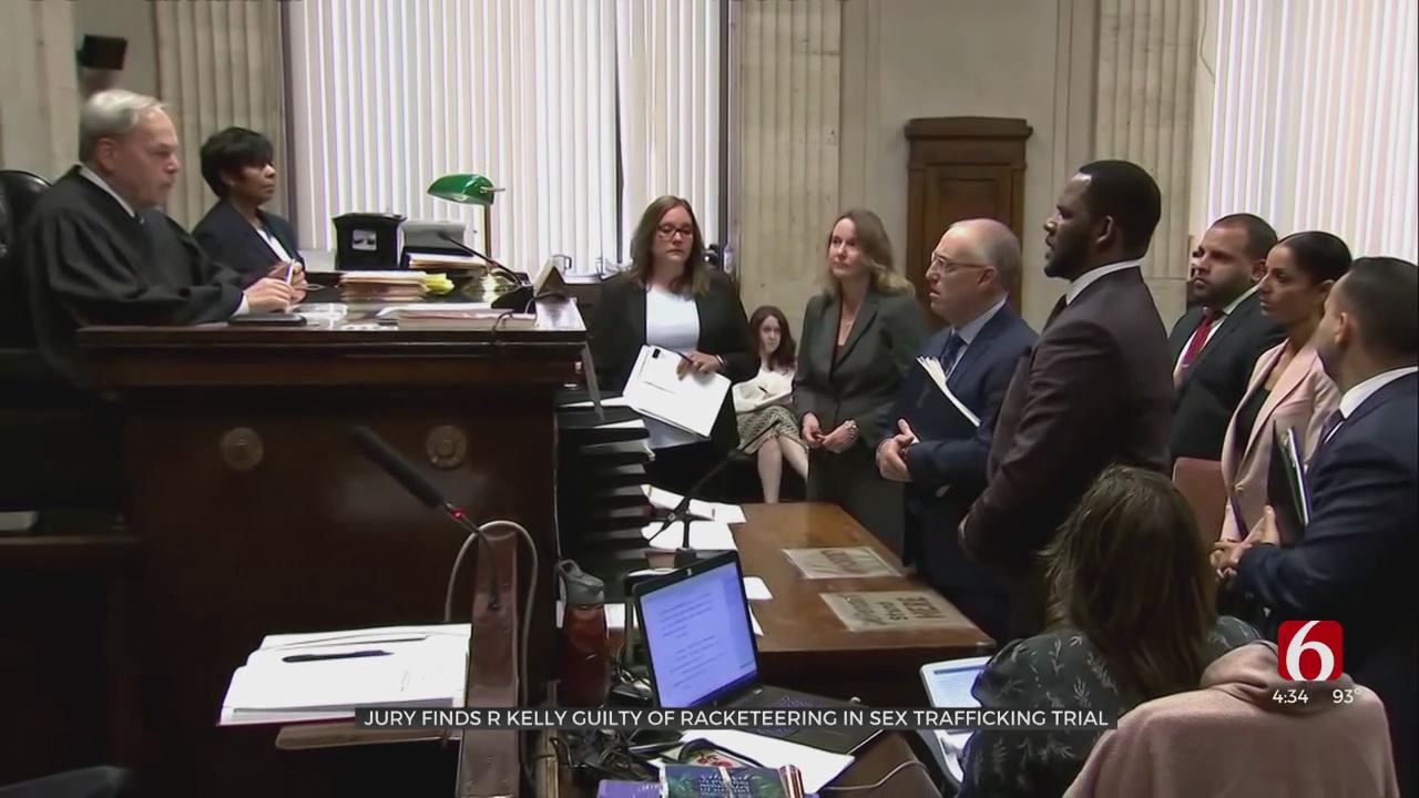 R&B Star R. Kelly Convicted In Sex Trafficking Trial