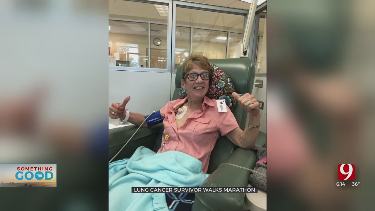 Oklahoma Woman Goes The Distance Against Cancer