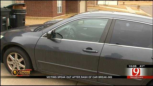 Moore Car Break Ins; Victims Speak Out