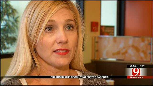Oklahoma DHS Recruiting Foster Parents