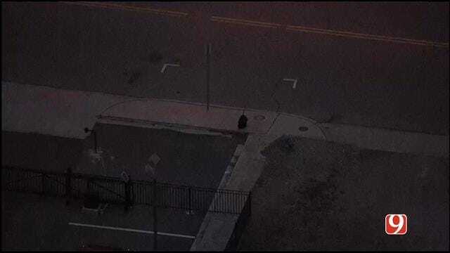 WEB EXTRA: SkyNews 9 Flies Over Suspicious Package Discovered In Midtown OKC